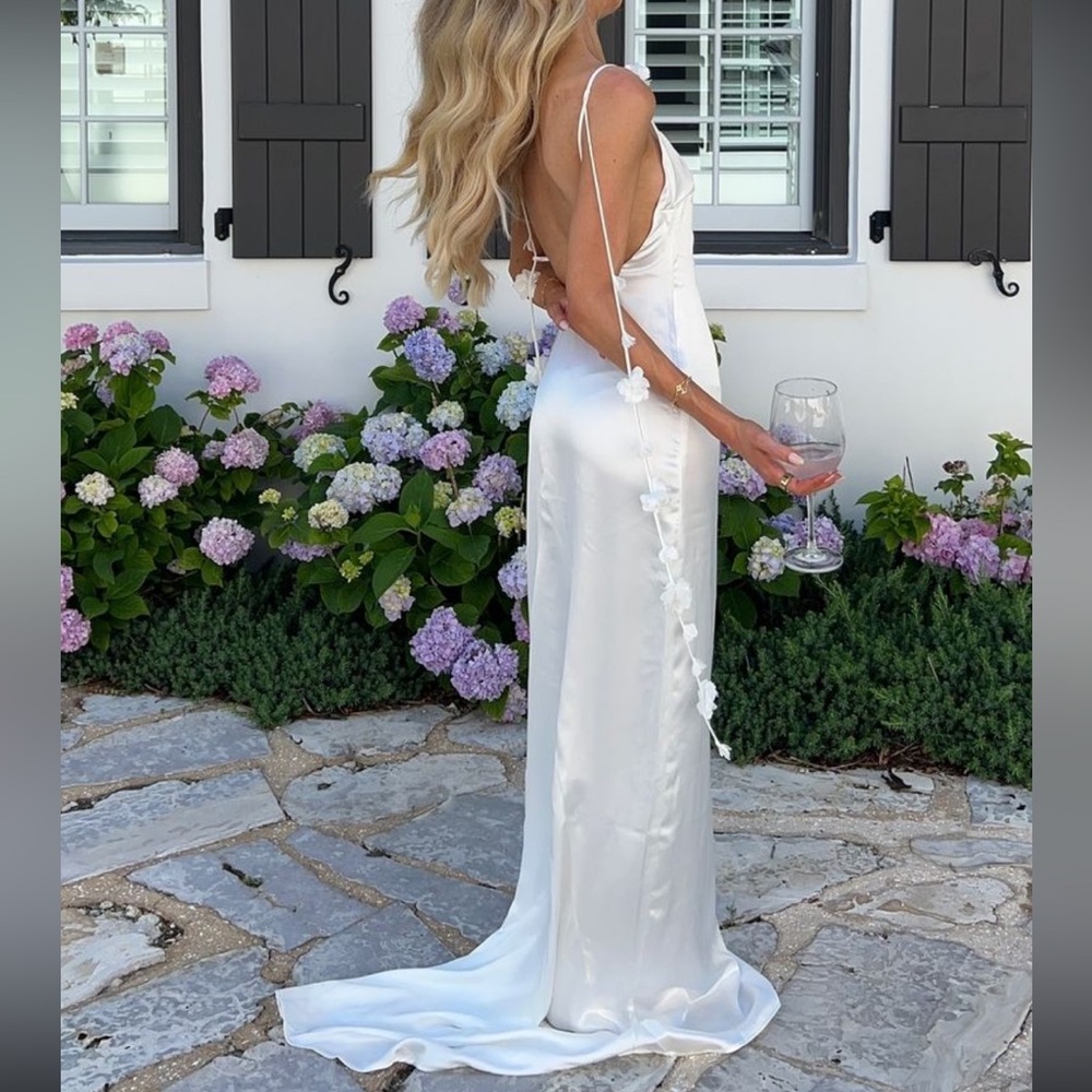 White Maxi dress